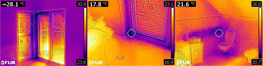 Jedno ze zdjęć termowizyjnych jakie wykonujemy - Masz pytania zadzwoń 880 722 589